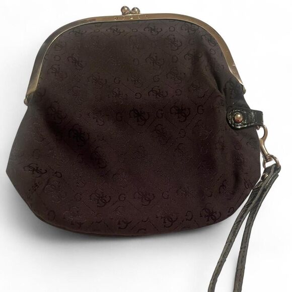 Guess Women's Brown and Black Bag - Picture 4 of 6